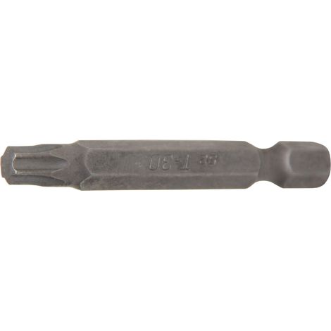 BGS Longitud de broca 50 mm Transmisión hexagonal externa 6,3 mm (1/4") Perfil en T (para Torx) T30 - 4593
