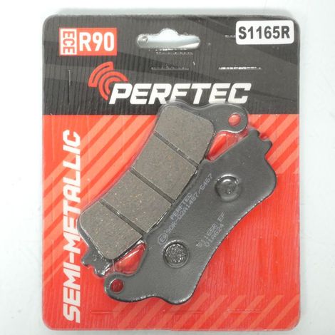 perftec Bremsbelag für Motorrad honda 1800 vtx c/s retro 2002 bis (1/2)