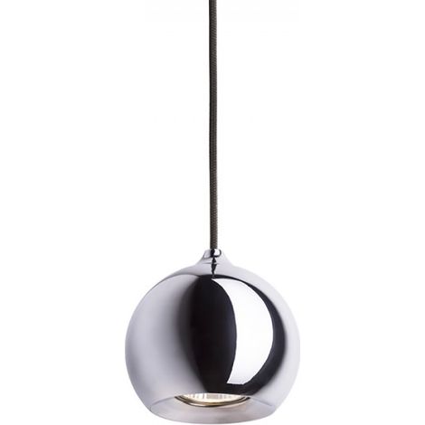 Kronleuchter Pendelleuchte DESTY I schwarz chrom 230V GU10 35W