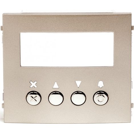 Façade en zamak pour module défilement gamme gt GTNSPL AIPHONE 200065 (1/3)