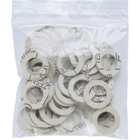 airfit 44x32x2mm Faserdichtung, Trinkw.Ersatzd. 50 Stück für Trinkwasser u. Gas