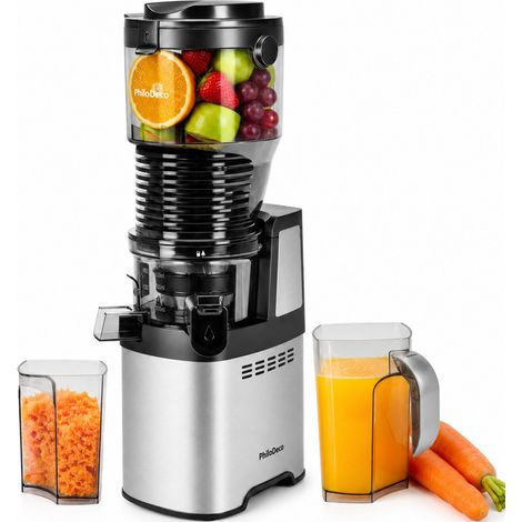 Extracteur de jus Slow Juicer 250 W avec grande ouverture 8 cm (1/5)