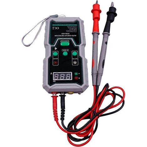 1. Kfz-Stromkreisdiagnosegerät mit akustischem Alarm, professioneller Sicherungsautomaten-Sucher. (97 Zeichen)
