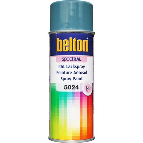 Bombe peinture - AUTO K - BELTON - RAL 5024 BLEU PASTEL - 400 ml - Mat