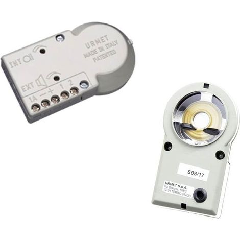 Posto esterno amplificato bidirezionale con microfono urmet 824/500