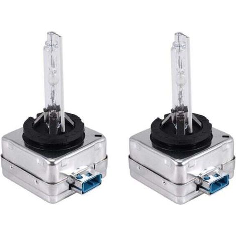 2 lampadine per fari HID Xenon D8S 6000K luce bianca intensa compatibili con Ford Focus -Crezuo