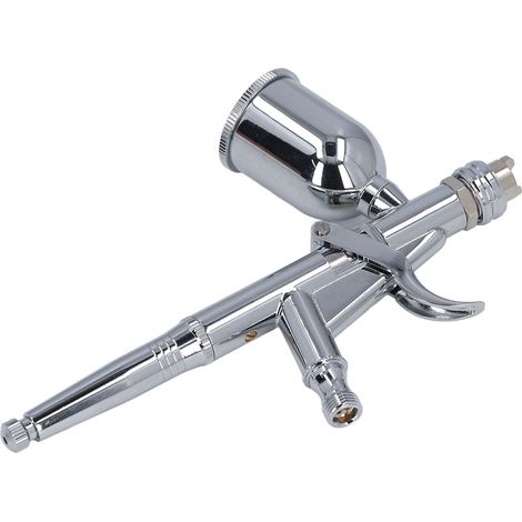 Pistolet à peinture à air comprimé, mini aérographe portable et polyvalent pour la décoration de gâteaux et la coloration de moules. (1/5)