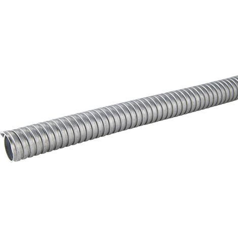 LAPP 61802080/50 SILVYN® AS 7/8x10 Gaine de protection métallique argent 50 m