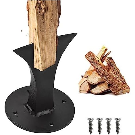 Fendeuse Bois Manuelle, Fendeur de Bois de Chauffage,Wedge Fendeur de Bois de Chauffage,Séparateur de Bois Rapide,Heavy Duty Fendeuse à Bois de Chauffage pour petit poêle à bois de cheminée (1/5)