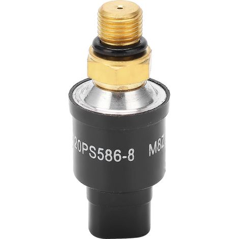 Universeller schwarzer Druckschalter CG-01-017 4254563 20PS586-8, Ersatzteil für Bagger, zuverlässiger Hydrauliksensor, kompatibler Ersatz für Baumaschinen.