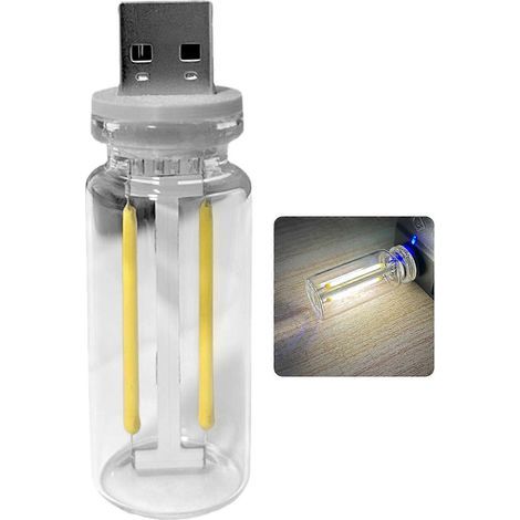 Lampe de voiture rétro avec interrupteur tactile et réglage de la luminosité, veilleuse pour l'intérieur de la voiture (1/5)