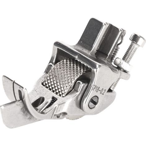 Pied presseur à rouleau en acier inoxydable pour tissus épais, rideaux et velours (1/5)