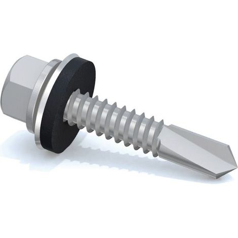 TORNILLO ESPECIAL PARA UNION PLACAS POLIESTER Y POLICARBONATOS CALIDAD : ISO.15480
