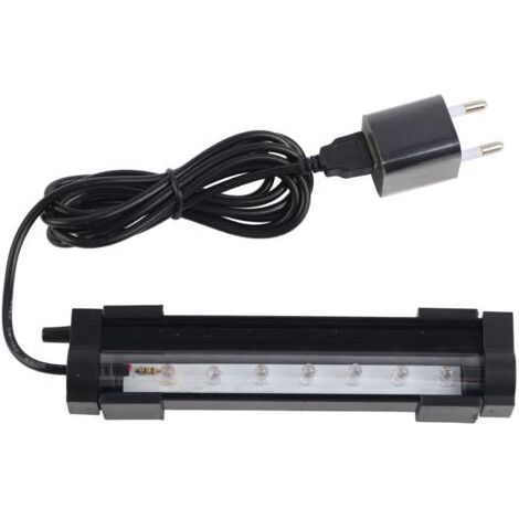 Barre lumineuse LED multicolore multifonctionnelle à bulles pour aquarium (DB-15) (1/5)