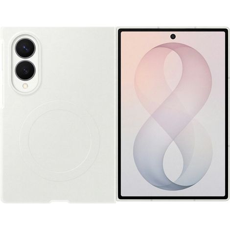 Samsung Silicio Back Cover Blanco Magnético Samsung Galaxy Z Fold 8
