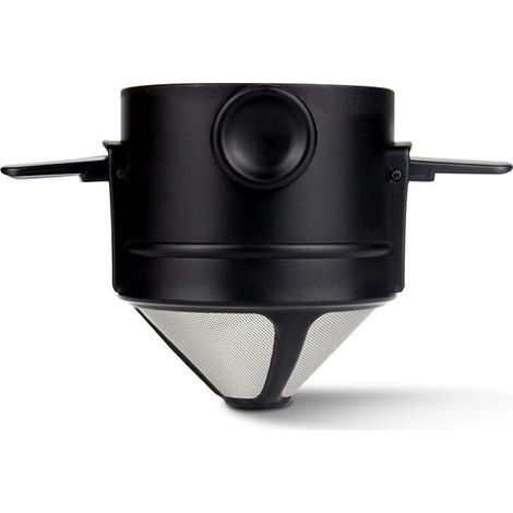 Plateau ou support portable pour la préparation du café, en acier inoxydable, réutilisable et pliable.-AquaForge (1/4)