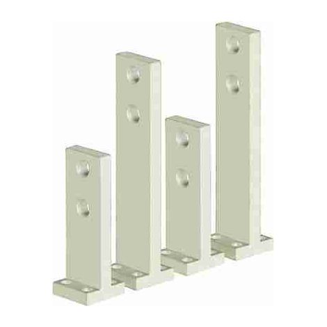 Supports arrière plats décalés BTIM7961 pour M5 1600 - 4P