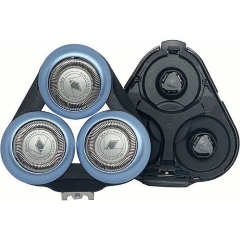 Tête Complète de Rechange Rasoir Électrique Compatible SH50 S5000 S6000 S6011 S6015 S6840 S6550
