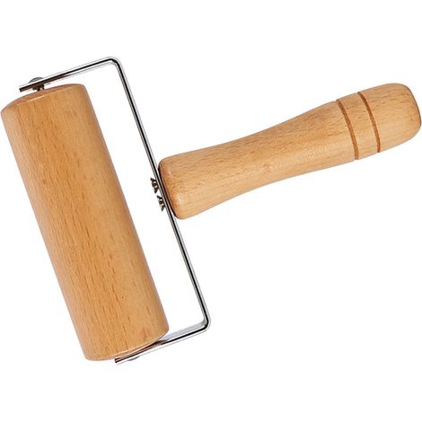 Nudelholz, Gebäck- und Pizzabäckerrolle, Backutensilien aus Holz (1/5)