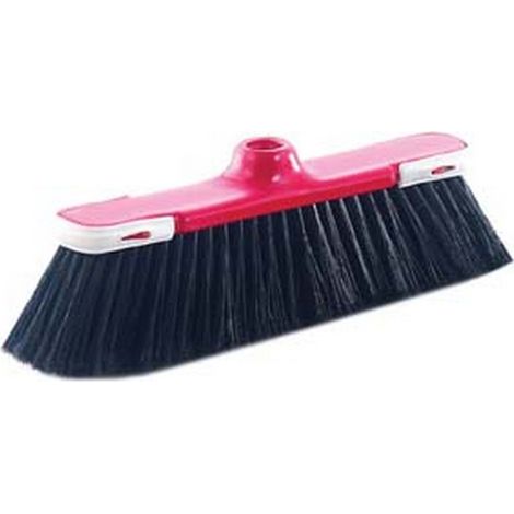 12PZ SCOPA DOMESTICA KLENIA CON GOMMA ANTIURTO - CM.30X9X10H.