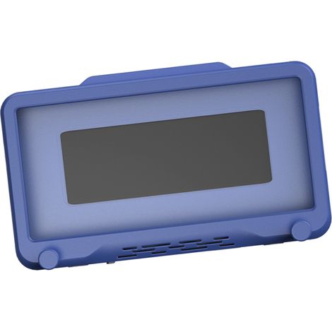 Support mural pour téléphone avec coque étanche et tactile pour miroir de salle de bain, cuisine ou baignoire (1/5)