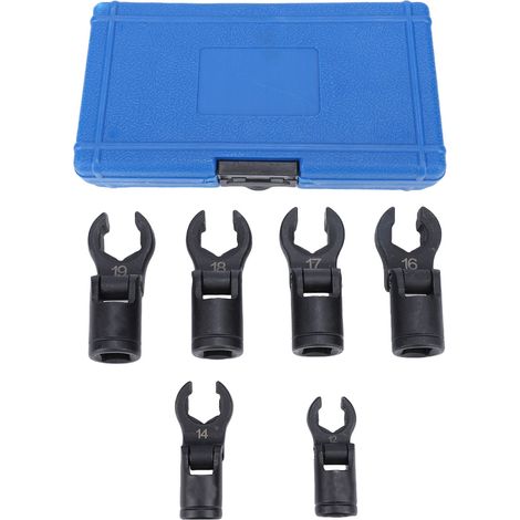 GARRYFIZH 6 clés pied de biche 1/2 3/8 6 pans flexible ligne carburant 12-19mm (1/5)