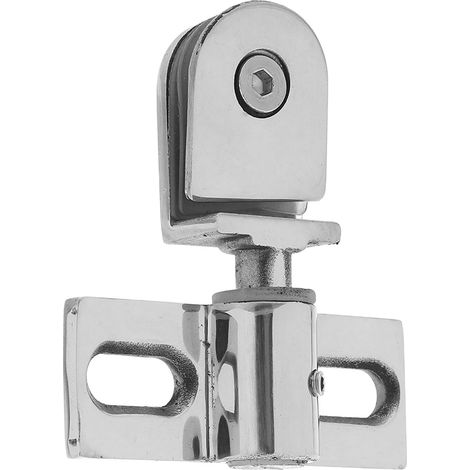 Kit De Charnière Pivotante Pour Porte De En Acier Inoxydable Charnière À Pince Pour Verre Pour Remplacement D'accessoires De Salle De Bain