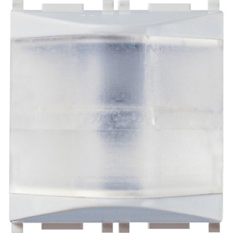 VIMAR - 14387.B.SL Spia prismatica bianco Silver