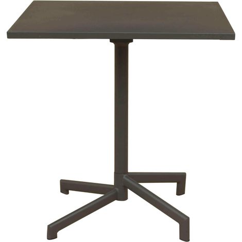 OPERA - set tavolo in metallo cm 70 x 70 x 73 h con 2 poltrone Maris (1/4)