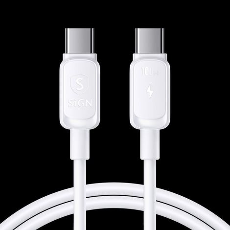 Usb C Zu Usb C Kabel 100 W 0 25 M Wei