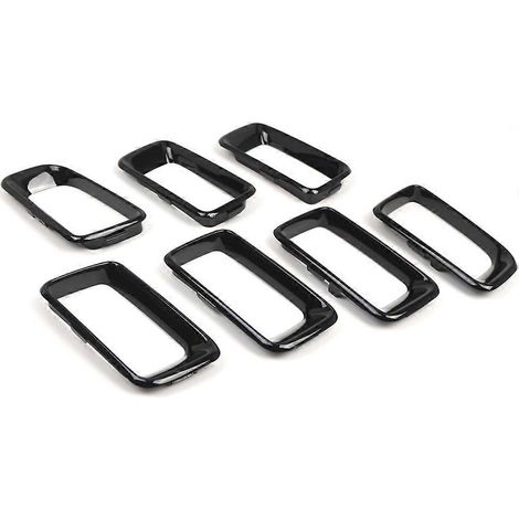 Cornice di finitura per griglia centrale auto, colore nero chiaro