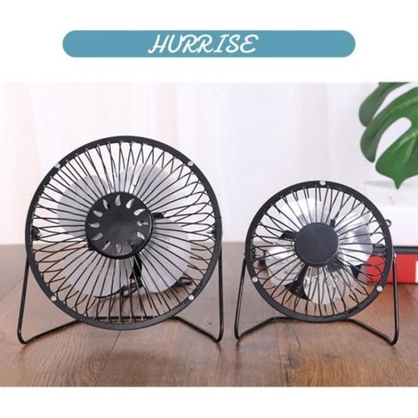 1 Ventilateur de table, Métal,, USB, Portable, Bureau Maison Voiture (1/5)