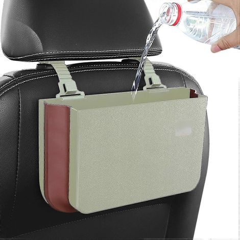 Poubelle suspendue pour voiture, sac poubelle pliable, portable et étanche (1/5)