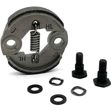 1 pièce Embrayage métallique, kit vis pour débroussailleuse Jane, moteur 43 CC, 49 CC, 52 CC, entretien jardin (1/4)
