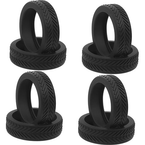 8pièces Housses De Protection pour roulettes De Valise Chaussettes Silicone pour Bagages Protège-Roues Antibruit (1/5)