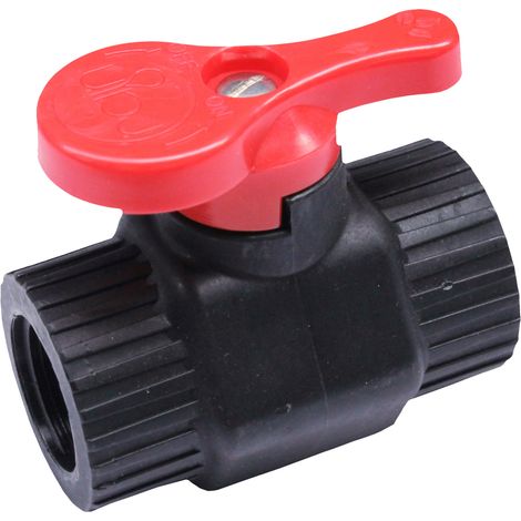 Válvula Esfera Polipropileno F/f 1/2 - Riego por Lluvia