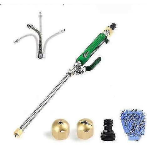 25-26 6 Pcs High Pressure Water Lance Hose Nozzle Jet Garden Car Washer Spray Gun Set
