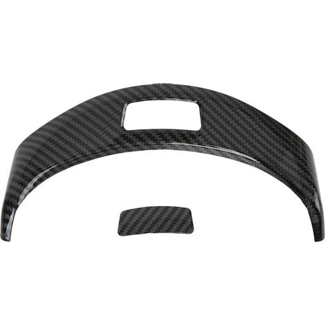 Couvercle de Commutateur de Bouton de Stockage d'accoudoir, Couvercle de Bouton de Commutateur de Console de Surface Lumineux Portable Noir Aspect Exquis. (1/5)