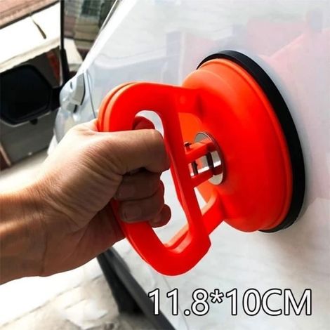 (Orange) Dellenentferner – Nicht spezifiziert – Großes Auto – Starker Saugnapf – Naturkautschuk – ABS (1/2)