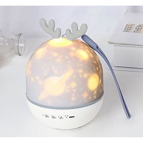Veilleuse Projecteur Bébé - Bluetooth - 360°Rotation - 8 Chansons - 6 Films de Projection-Ywey (1/5)
