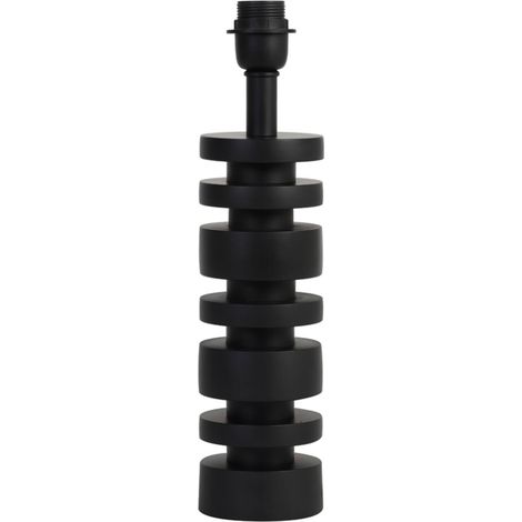 Light & Living - lámpara de mesa - Desley - negro - metal - (1/3)
