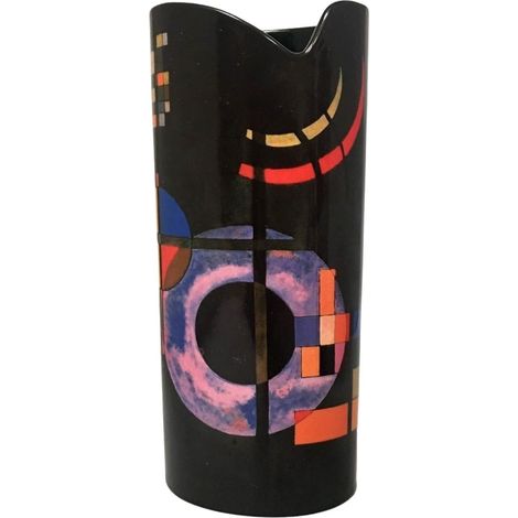 Vase en céramique silhouette Kandinsky - Gravitation (1/4)