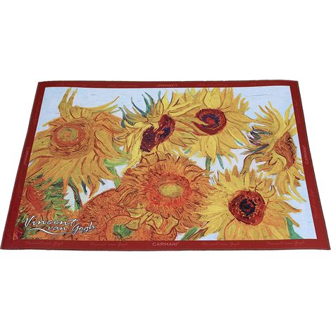 Set de table Van Gogh tournesols Carmani, cadeau de cuisine (1/2)