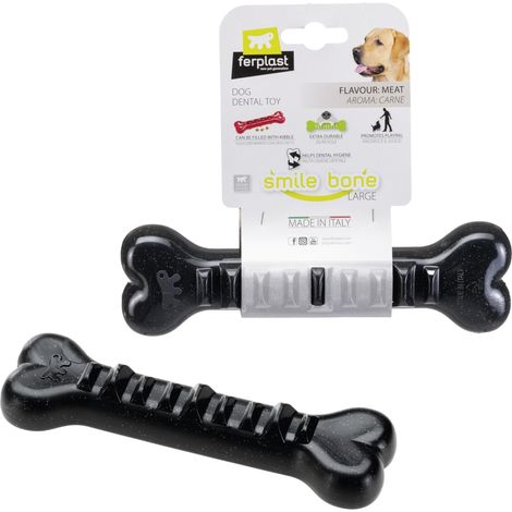 Jouet Chien, Distributeur Croquettes ou Friandises, en Caoutchouc Naturel Durable à Mâcher, Arôme de Poulet, Rebondissant, Lancer et rapporter, Jouets pour Petit Chien, Orange (1/5)
