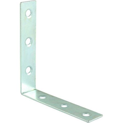 Timco Corner Braces Silver - 50 x 50 x 16 (4 Pack)