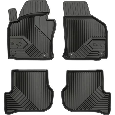 Tapis de Sol de Voiture pour Seat Toledo III 2004-2009 TPE Imperméable 4Pcs (1/5)