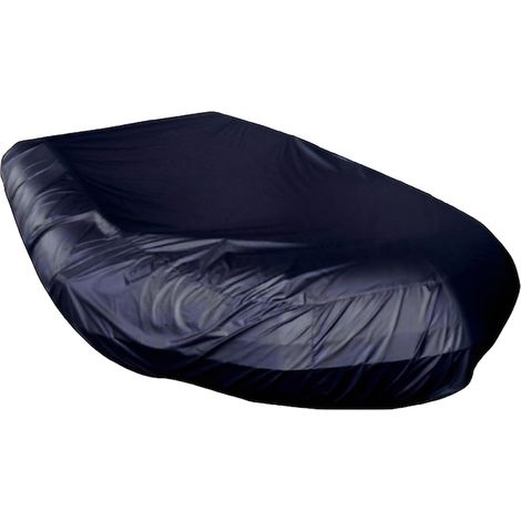 Housse de bateau gonflable imperméable et anti-poussière, kit de protection en caoutchouc, 2 pièces, bleu marine (1/5)