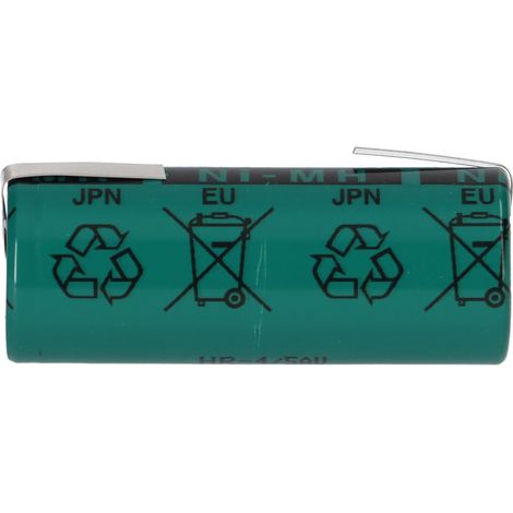 Ersatzakku 1,2V 2150mAh 17x42mm FDK/Sanyo Zelle Oral B 5000 Triumph Zahnbürste (1/5)
