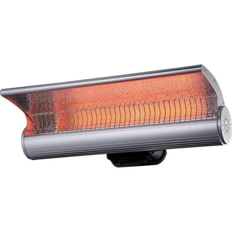 Sined Stufa Infrarossi Parete 2000 Calentador De Párpados Reflectante De Pared Con Potencia De Control Remoto 2000w Gris