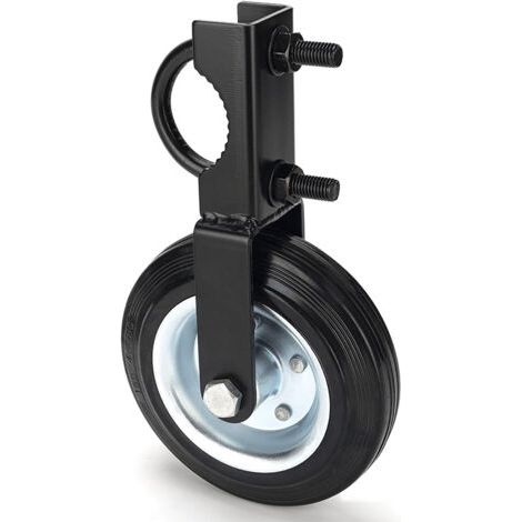 royaluxe-Roues de cadre de porte en métal robuste, kit de roulette de portail pour soutenir le portail en tube métallique pivotant, forte capacité de charge